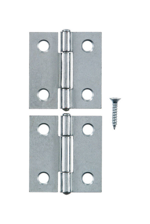 Ace 1-1/2 in. L Narrow Hinge Zinc