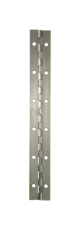 Ace 1-1/2 in. W x 12 in. L Continuous Hinge Stainless Steel