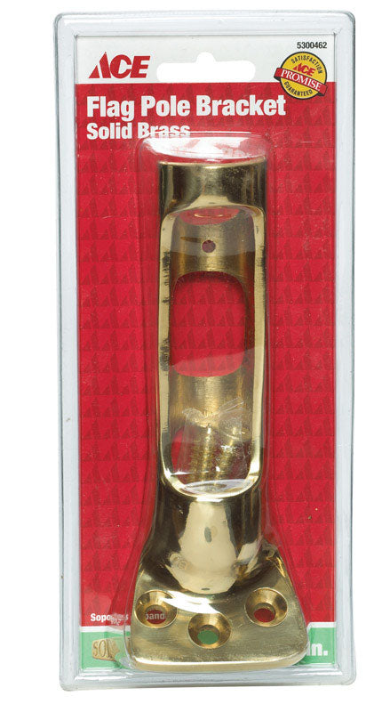Ace Solid Brass Flag Bracket