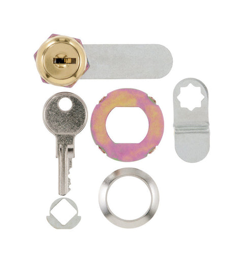 Ace Bright Brass Brass Cam Lock
