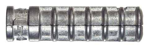 Hillman 3/8 in. Dia. x 1/2 in. Long in. L Zinc Round Head Ribbed Anchor 8 pk