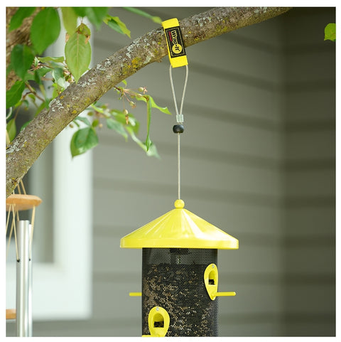 Wrap-It Storage 103-BS-12YE Cord and Rope Organizer, 1 in W, 12 in L, Polypropylene, Yellow