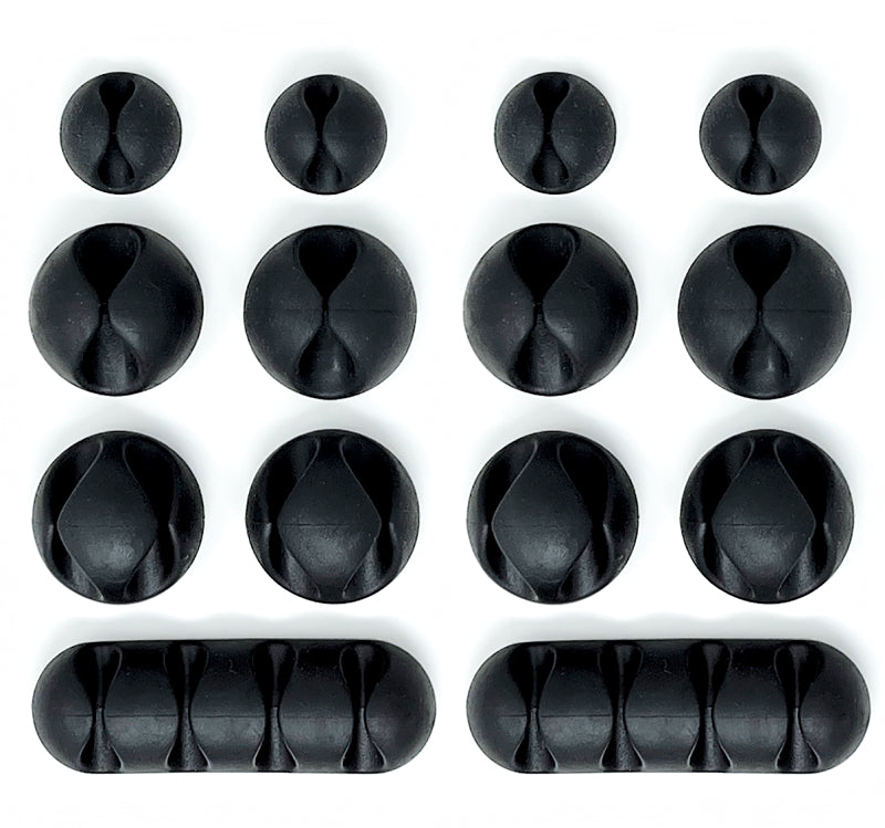 Shell Basec Clips Wrap-It Storage 514-CLIPS-BL Cable Clip, Silicone, Black – Shell Lumber ...