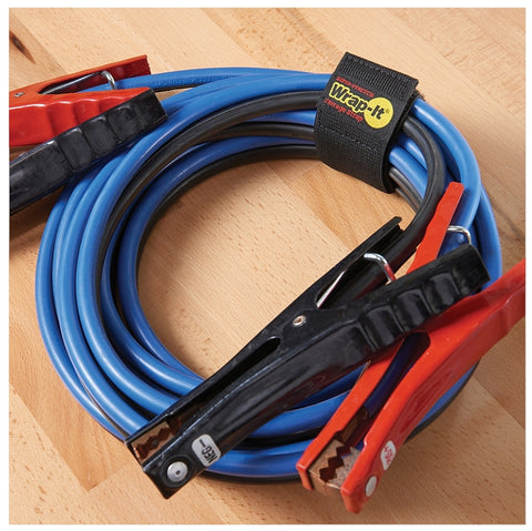Wrap-It Storage 704-12B Storage Strap, 12 in L, 2 in W, Nylon, Fastening Method: Hook and Loop