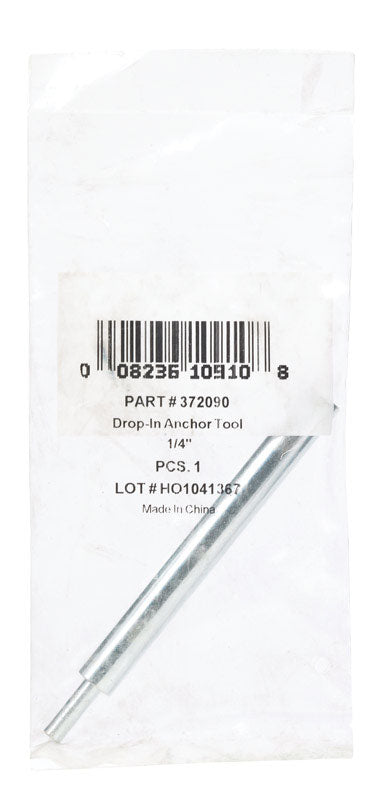 Hillman Setting Tool Drop-In Anchor 1/4 in. Dia. 1 pk