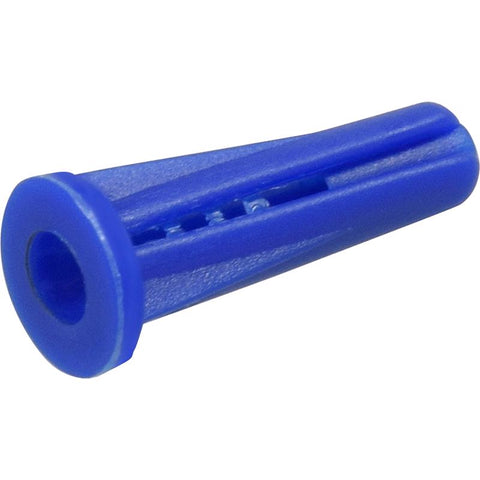 HILLMAN .138 in. D X 3/4 in. L Plastic Flat Head Conical Anchor 80 pk, Pack of 5
