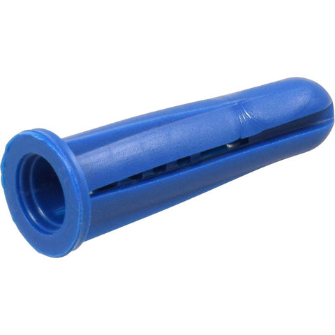 HILLMAN .190 in. D X 1 in. L Plastic Flat Head Conical Anchor 4 pk, Pack of 10