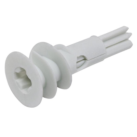 HILLMAN .164 in. D X 1.5 in. L Plastic Pan Head Drywall Anchor 10 pc, Pack of 5