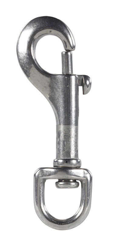 Campbell Chain Polished Bolt Snap 1/2 in. Dia. x 2-15/16 in. L 50 lb.