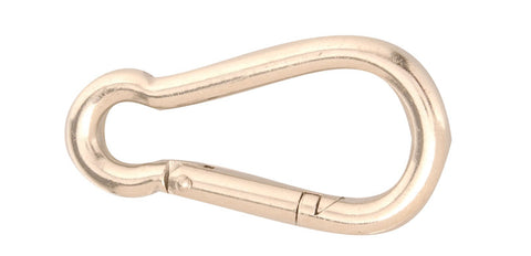 Campbell Chain Polished Stainless Steel Spring Link Silver 260 lb. 3-1/2 in. L 1 pk