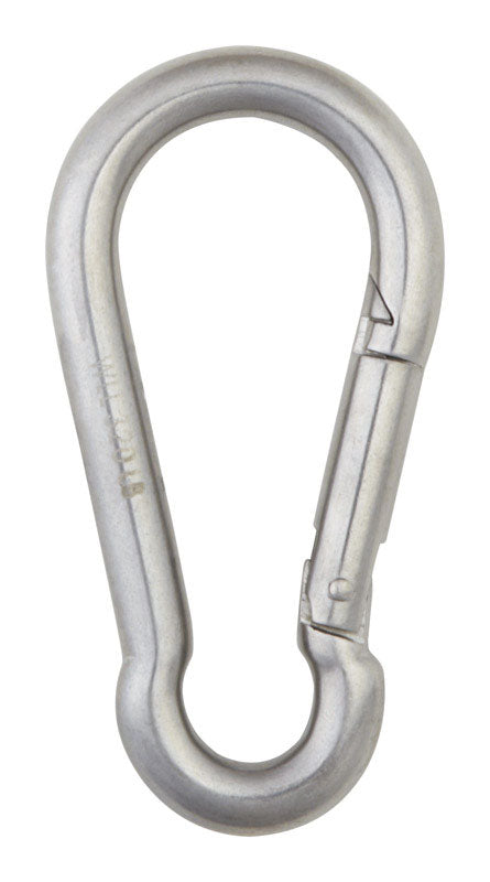 Campbell Chain Polished Spring Snap 1/2 in. Dia. x 3-7/8 in. L 320 lb.
