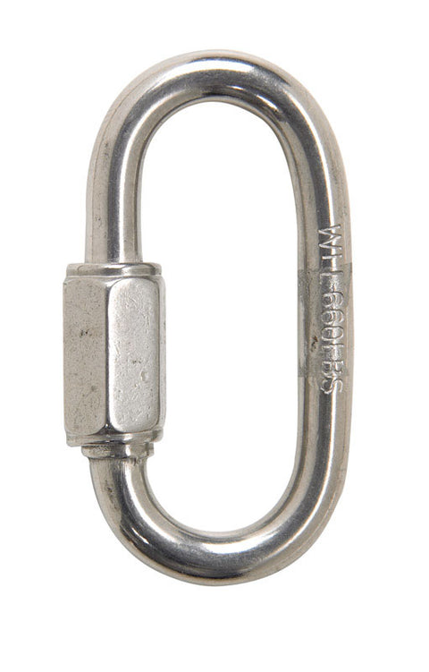 Campbell Chain Polished Stainless Steel Quick Link Silver 660 lb. 2 in. L 1 pk