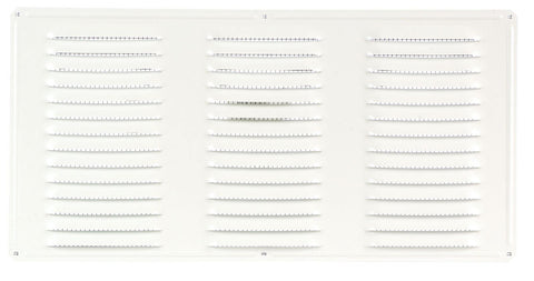 Air Vent White Aluminum Under Eave Vent Type Undereave Vent