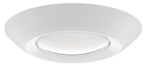 ETI SMD6 Series 56578311 Disk Light, 120 V, 19.3 W, LED Lamp, 1592 Lumens, 3000/4000/5000 K Color Temp, Acrylic Fixture