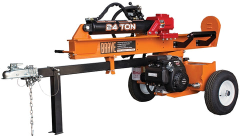 Brave VH1724GC Log Splitter, Gasoline, Honda GC160 Engine