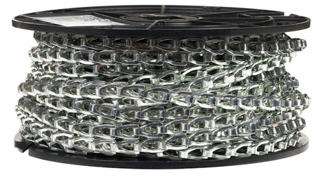 Campbell Chain Single Jack Sash Chain 100 ft. L x 3/64 in. Dia. No. 35 Silver Carbon Steel