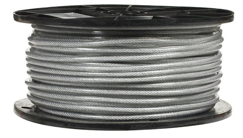 Campbell Chain Galvanized Steel Aircraft Cable 3/32 in. Dia. x 250 ft. L