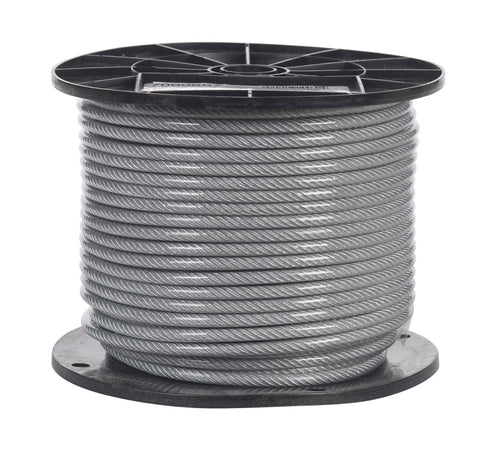 Campbell Chain Galvanized Steel Aircraft Cable 3/16 in. Dia. x 250 ft. L