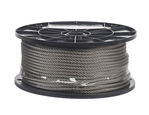 Campbell Chain Stainless Steel Cable 3/16 in. Dia. x 250 ft. L