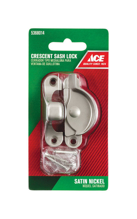 Ace Shell Lock Ace Silver Brass Window Lock 1 pk – Shell Lumber and Hardware