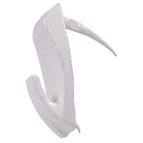 HILLMAN WallBiter White Small Picture Hook 45 lb 4 pk, Pack of 10