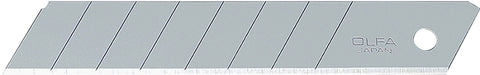 Olfa 1092625 Knife Blade, 18 mm, Carbon Steel, 8-Point
