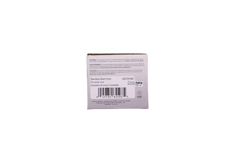 ProSource D262-RU5B Deadbolt, 3 Grade, Stainless Steel, 2-3/8 to 2-3/4 in Backset, KW1 Keyway, Pack of 3