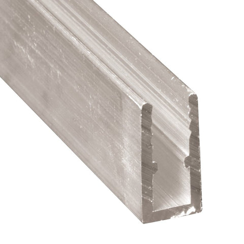 Make-2-Fit PL-14164 Screen Frame, 5/8 in W, 5/16 in H, 94 in L, Aluminum, Pack of 12