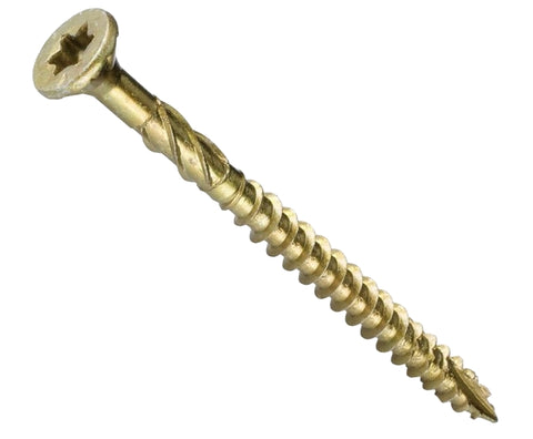 GRK Fasteners R4 00101 Framing and Decking Screw, #9 Thread, 2-1/2 in L, Round Head, Star Drive, Steel, 2900 BX