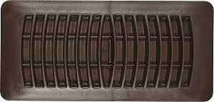 Imperial RG1451 Floor Register, Polystyrene, Brown