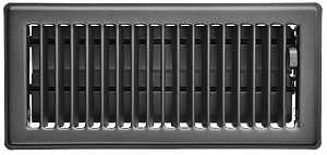 Imperial RG0241 Floor Register, Steel, Slate Gray, Powder-Coated
