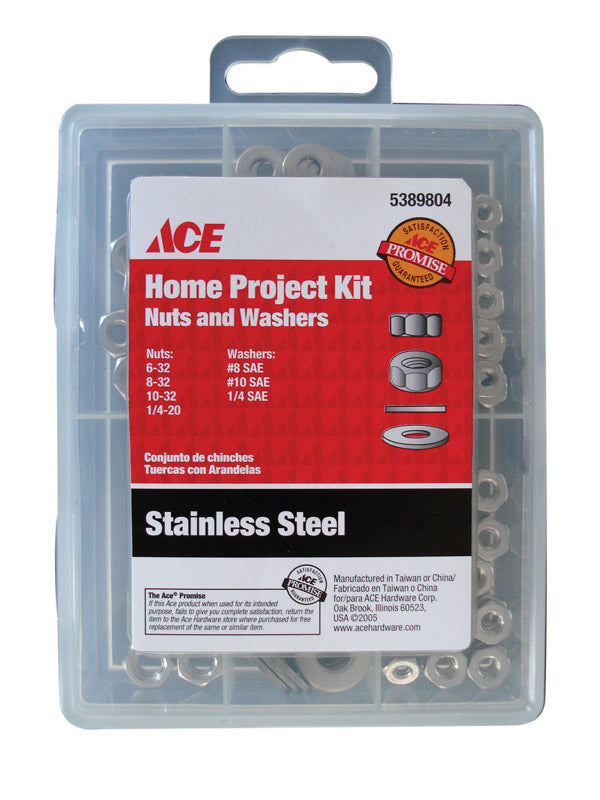 Shell Washers Stainless Steel Stainless Steel Nuts and Washers Kit – Shell Lumber and ...