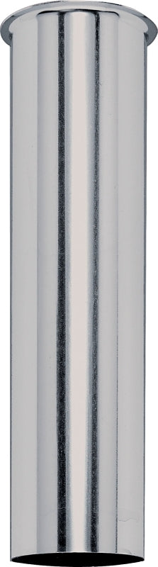 Plumb Pak PP161CP Sink Tailpiece, 1-1/4 in, 6 in L, Flange, Brass, Polished Chrome