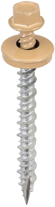 Acorn International SW-MW2MT250 Screw, #9 Thread, High-Low, Twin Lead Thread, Hex Drive, Self-Tapping, Type 17 Point, 250/BAG