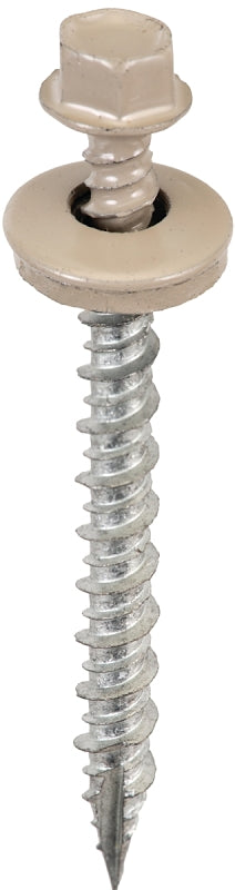 Acorn International SW-MW2TP250 Screw, #9 Thread, High-Low, Twin Lead Thread, Hex Drive, Self-Tapping, Type 17 Point, 250/BAG