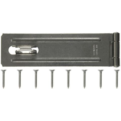 Ace Stainless Steel 6 in. L Fixed Staple Safety Hasp