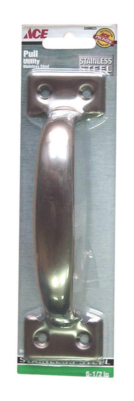 Ace 6.5 in. L Stainless Steel Heavy Duty Utility Pull – Shell Lumber ...