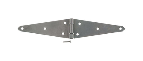 Ace Steel Heavy Duty Strap Hinge 8 in. L Stainless Steel 1 pk