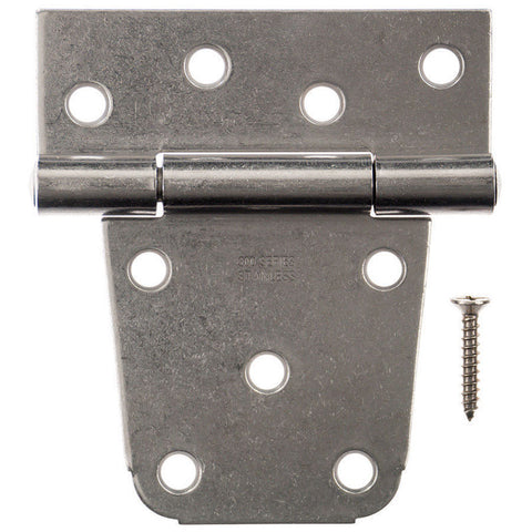 Ace 3.5 in. H 3-1/2 in. Stainless Steel 1 Stainless Steel Heavy Duty Gate Hinge
