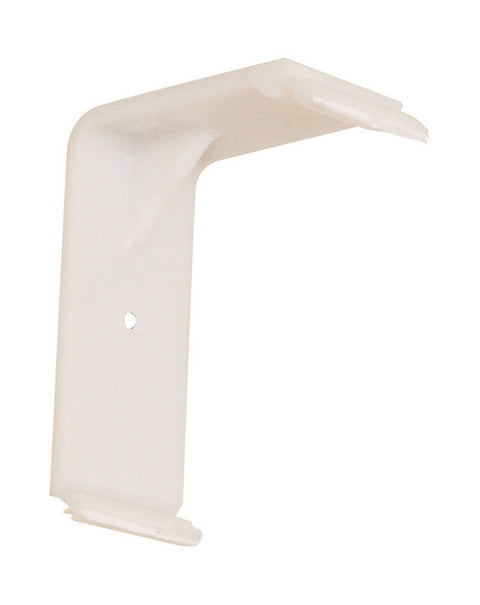 4-1/8 inch Quick Clip 1 in. x 4-1 /8 in. L Prefinished White Molding Quick Clip