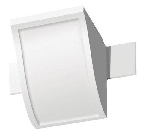 5-7/8 inch Connector Block 5-7/8 in. x 5-7/8 in. L Prefinished White