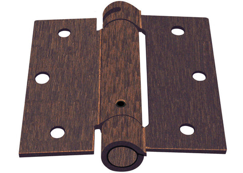 Ace 3.5 in. Dia. x 3.5 in. L Tuscan Bronze Door Hinge