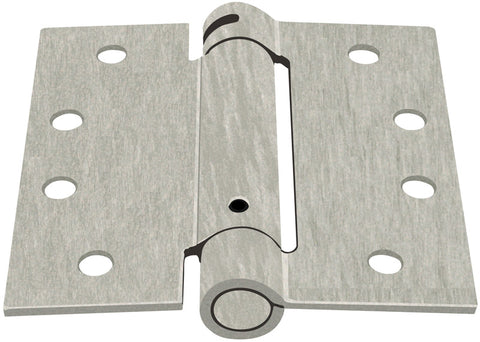 Ace 4 in. Dia. x 4 in. L Satin Nickel Door Hinge