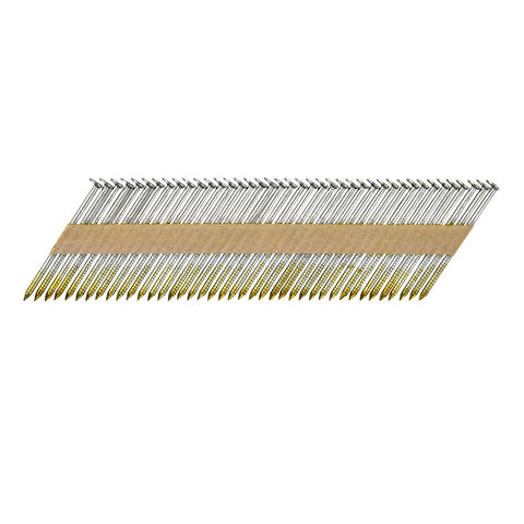 ProFIT 600352 Collated Nail, 2-3/8 in L, Stainless Steel, Hot-Dipped Galvanized, Round Head, Ring Shank