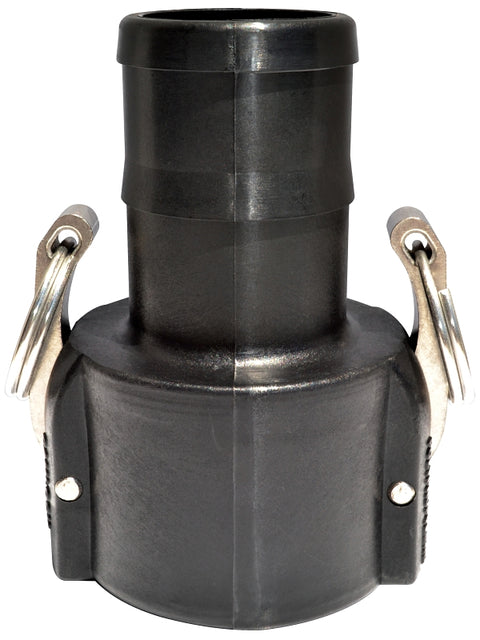 Green Leaf 300C Camlock Coupling, 3 in, Female Coupler x Hose Barb, Plastic