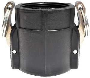 Green Leaf 300D Camlock Coupling, 3 in, Female Coupler x FNPT, Plastic