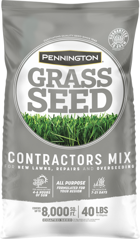 Pennington 100528346 North Contractors Seed Mix, 40 lb Bag