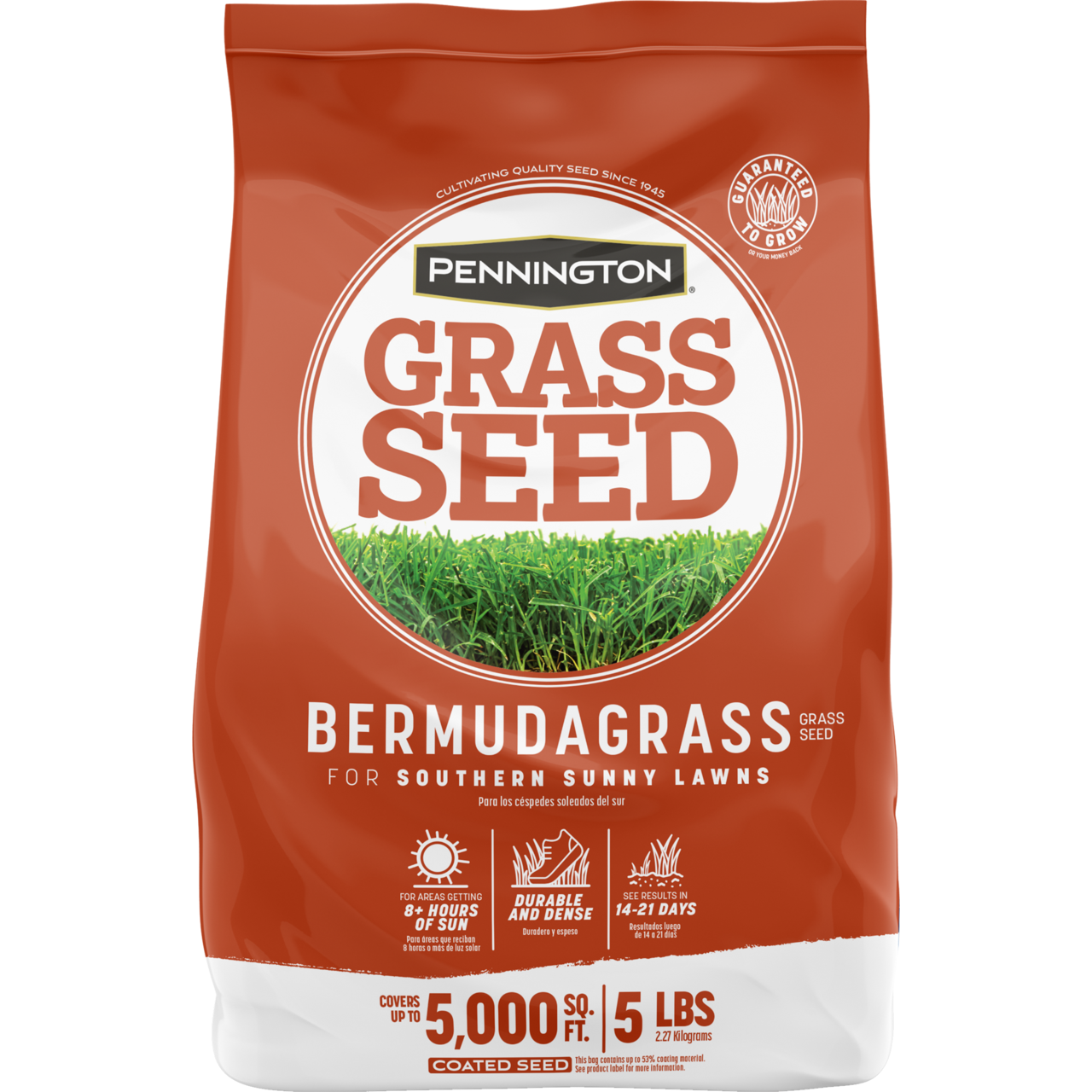 Pennington 100532363 Grass Seed, 5 lb, Bermuda – Shell Lumber and Hardware