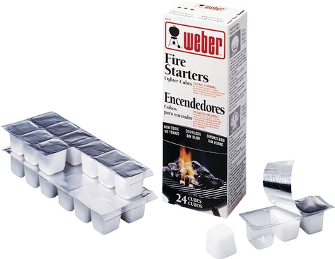 Weber 7417 Lighter Cube, 24 Box
