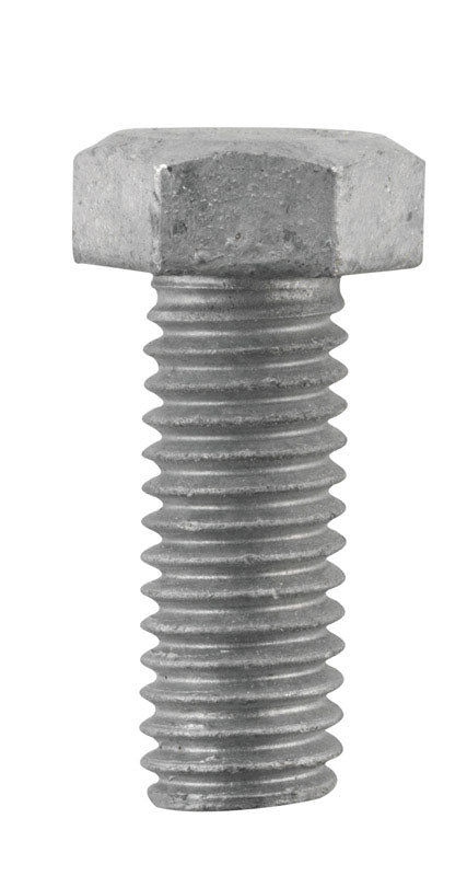 Hillman Hillman Hot Dipped Galvanized Steel Coarse Hex Bolt 3/8 in. Dia. x 1 in. L 100 box